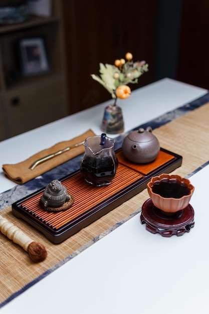 Cameron Highlands tea plantation terraces under morning light